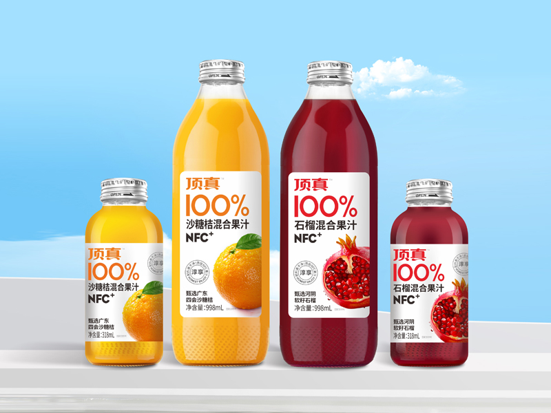 頂真推出100%混合果汁，千億級(jí)飲品市場再添生力軍